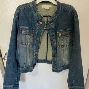 Michael Kors Dark Blue Jean Jacket Women